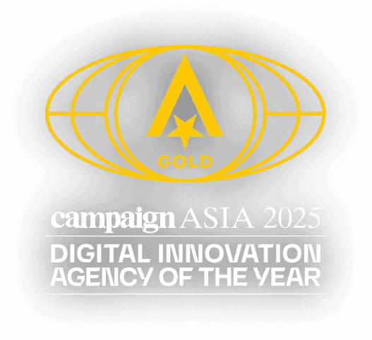 Campaign ASIA 2025 GOLD - DIGITAL Innovation Agency of the Year Seal